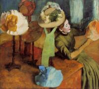 Degas, Edgar - The Millinery Shop